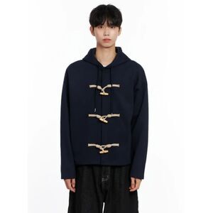 (W1) Zara, vintage wool jacket-style sweater, with super front and, size M